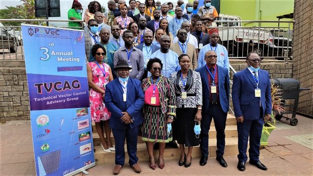Photo de famille de la cérémonie d'ouverture du TVCAG 2022